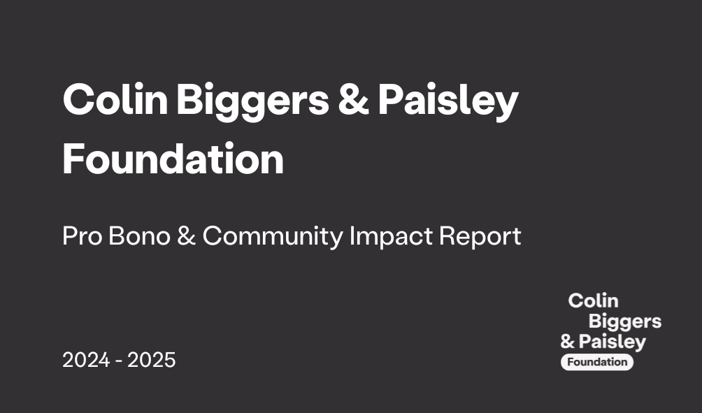 Celebrating a year of impact: Introducing our 2025 Pro Bono & Community Impact Report