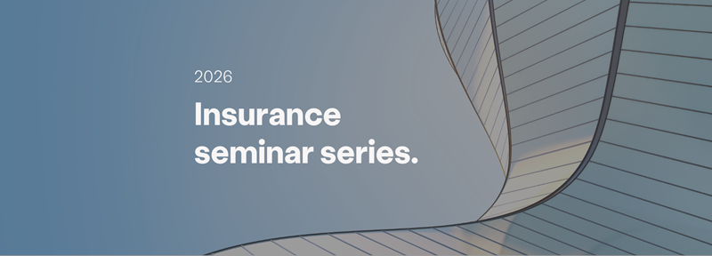 Insurance seminar series 2026