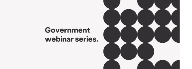Government webinar series 2026
