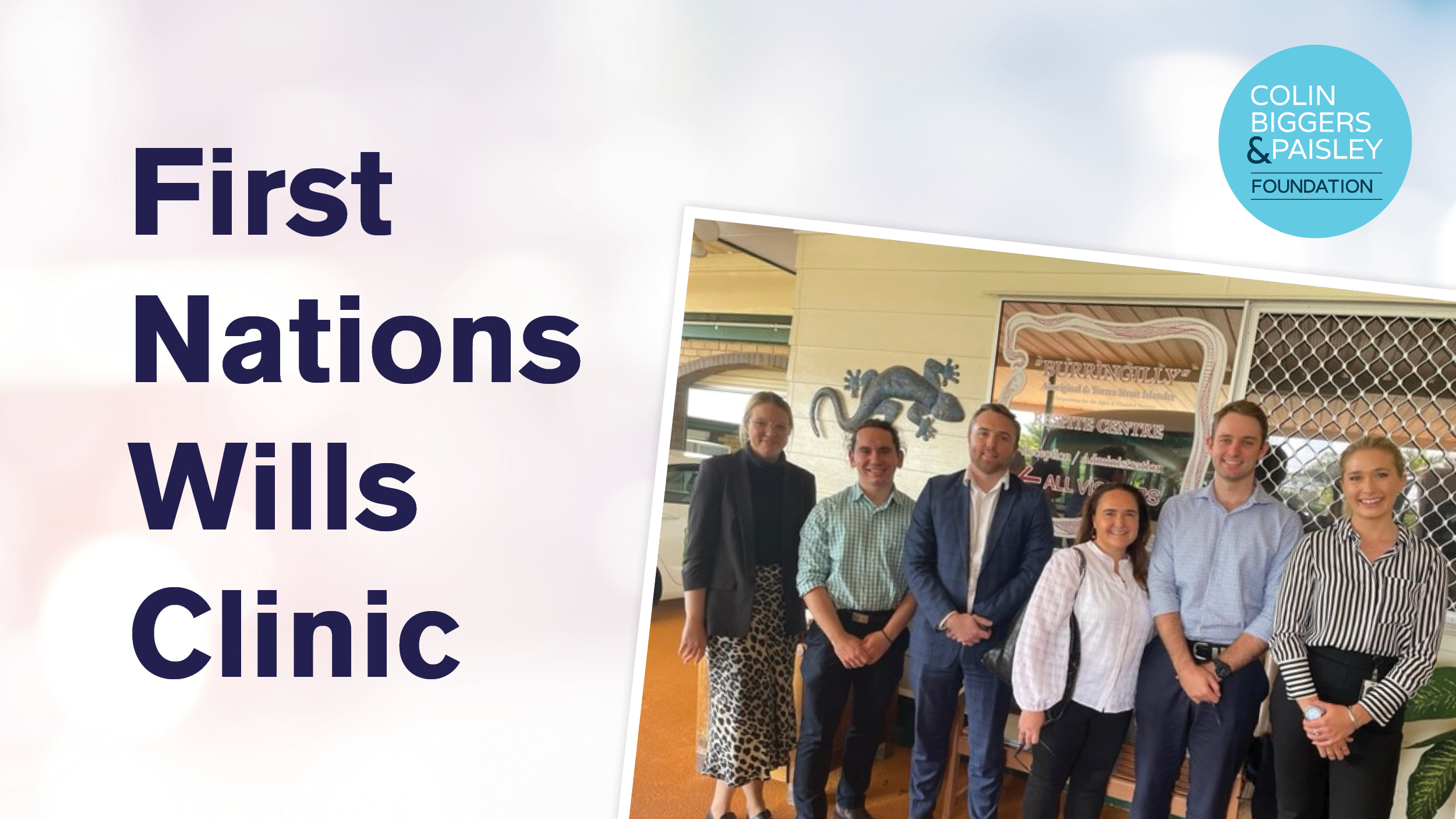 First Nations Wills Clinic in Logan City