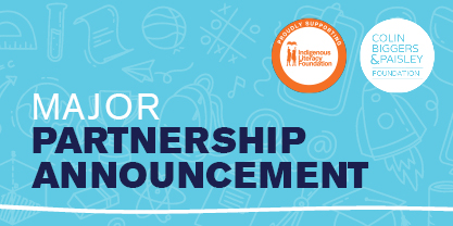 NEW MAJOR PARTNERSHIP WITH INDIGENOUS LITERACY FOUNDATION
